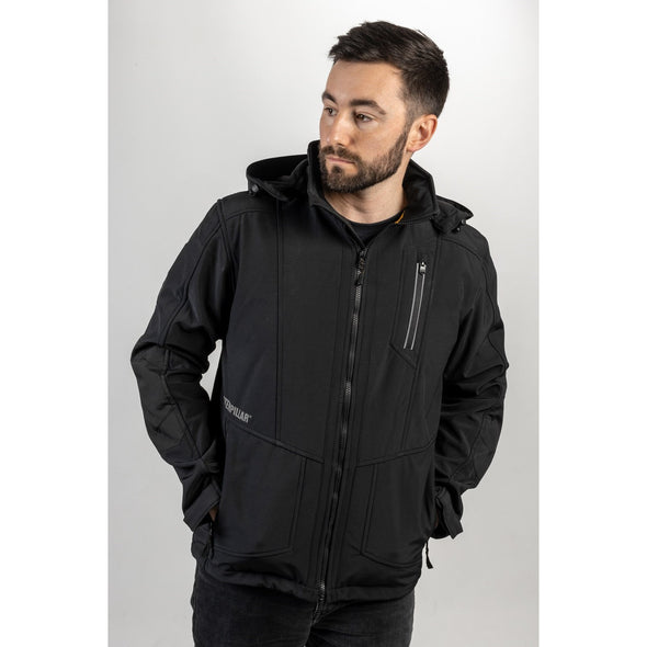 Mercury Soft Shell Jacket Black Large