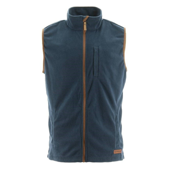 Concord Fleece Vest Large Blue