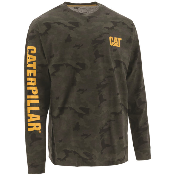 Trademark Banner Long Sleeve T-Shirt Camouflage 3XL