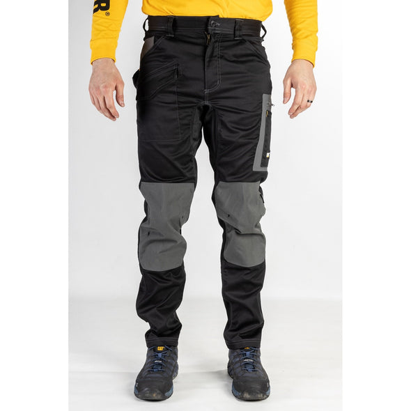 Essentials Stretch Cargo Trouser Black 34"