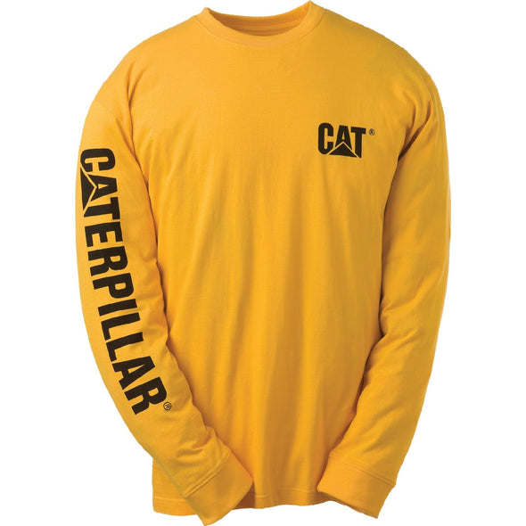 Trademark Banner Long Sleeve T-Shirt Yellow 4XL