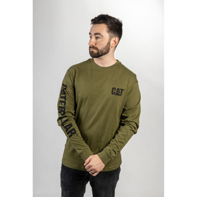 Trademark Banner Long Sleeve T-Shirt Green XL