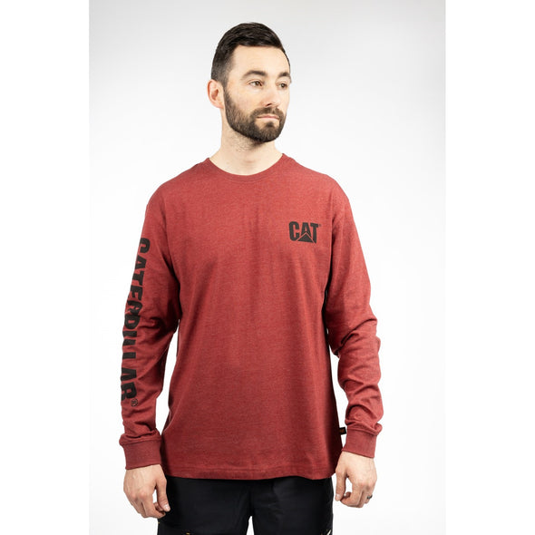 Trademark Banner Long Sleeve T-Shirt Red Small